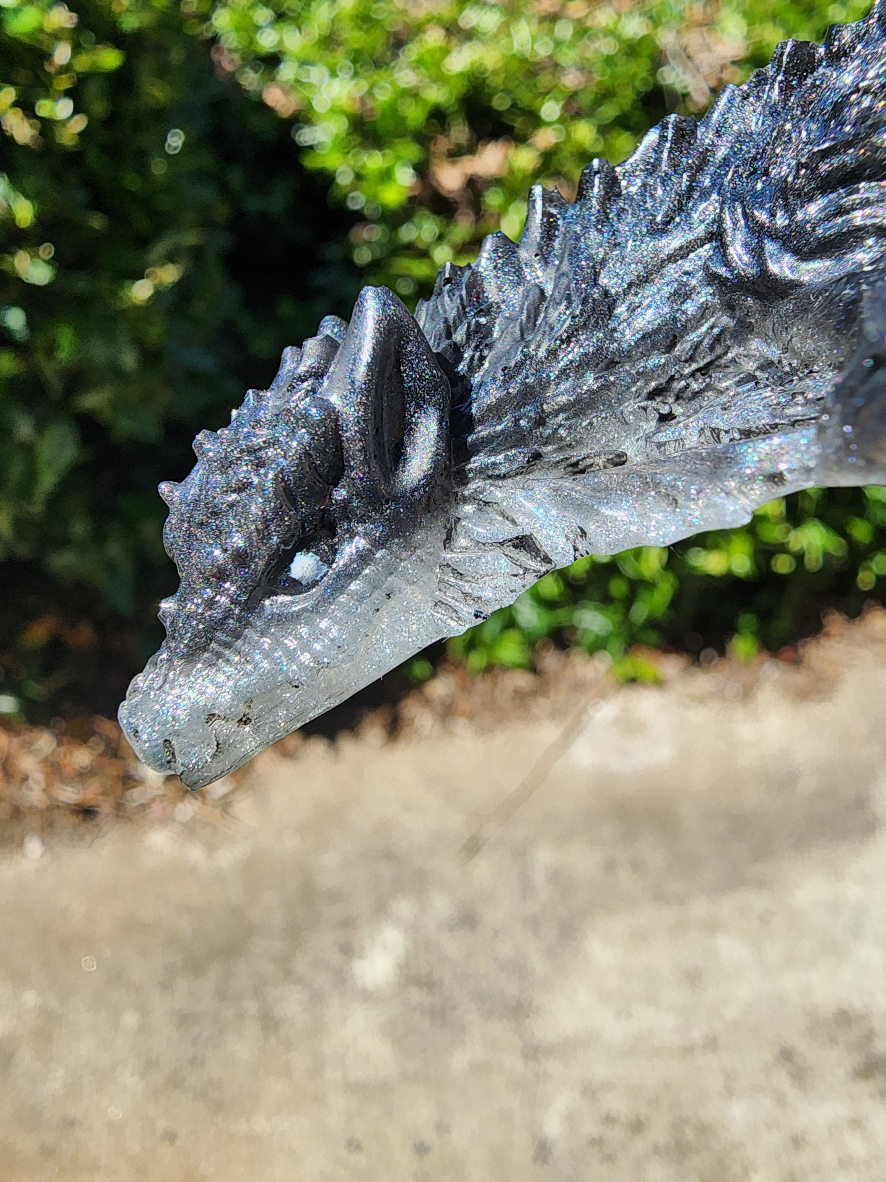 Black and Silver Dragon