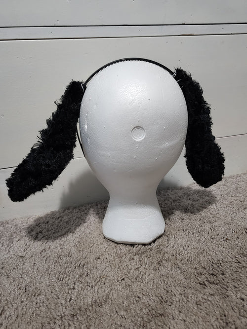 Black Poodle Ears (Floppy)